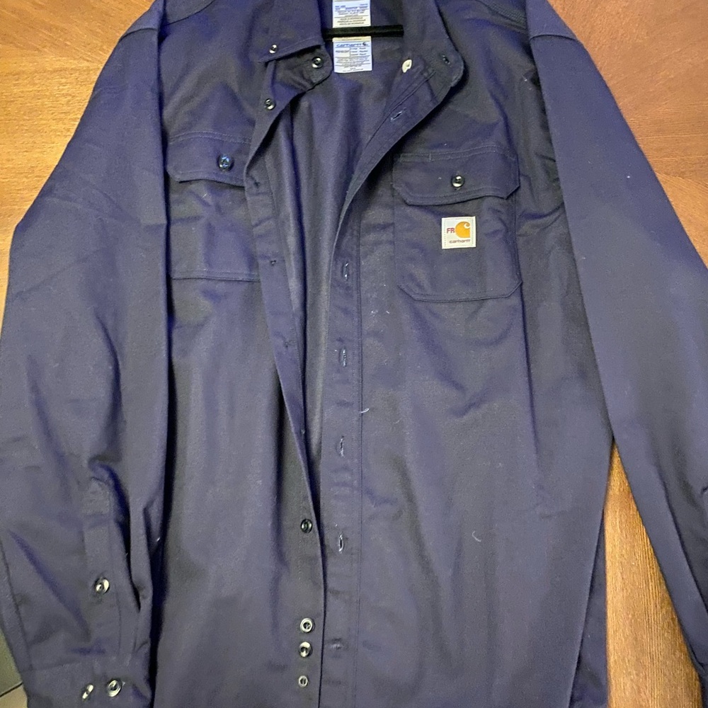 Carhartt button down flame resistant
